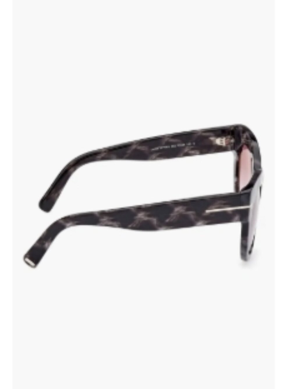 TOM FORD — Lucilla 51mm Gradient Cat‑Eye Sunglasses Color: Black Havana / Purple - Picture 6 of 7